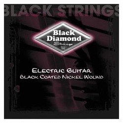 Black Diamond Black Coated Nickel Wound Guitar Strings