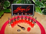 George L's Cable Kit Vintage Red w Jackets