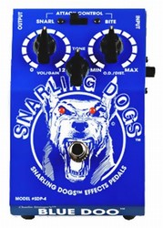 Snarling Dogs Blue Doo