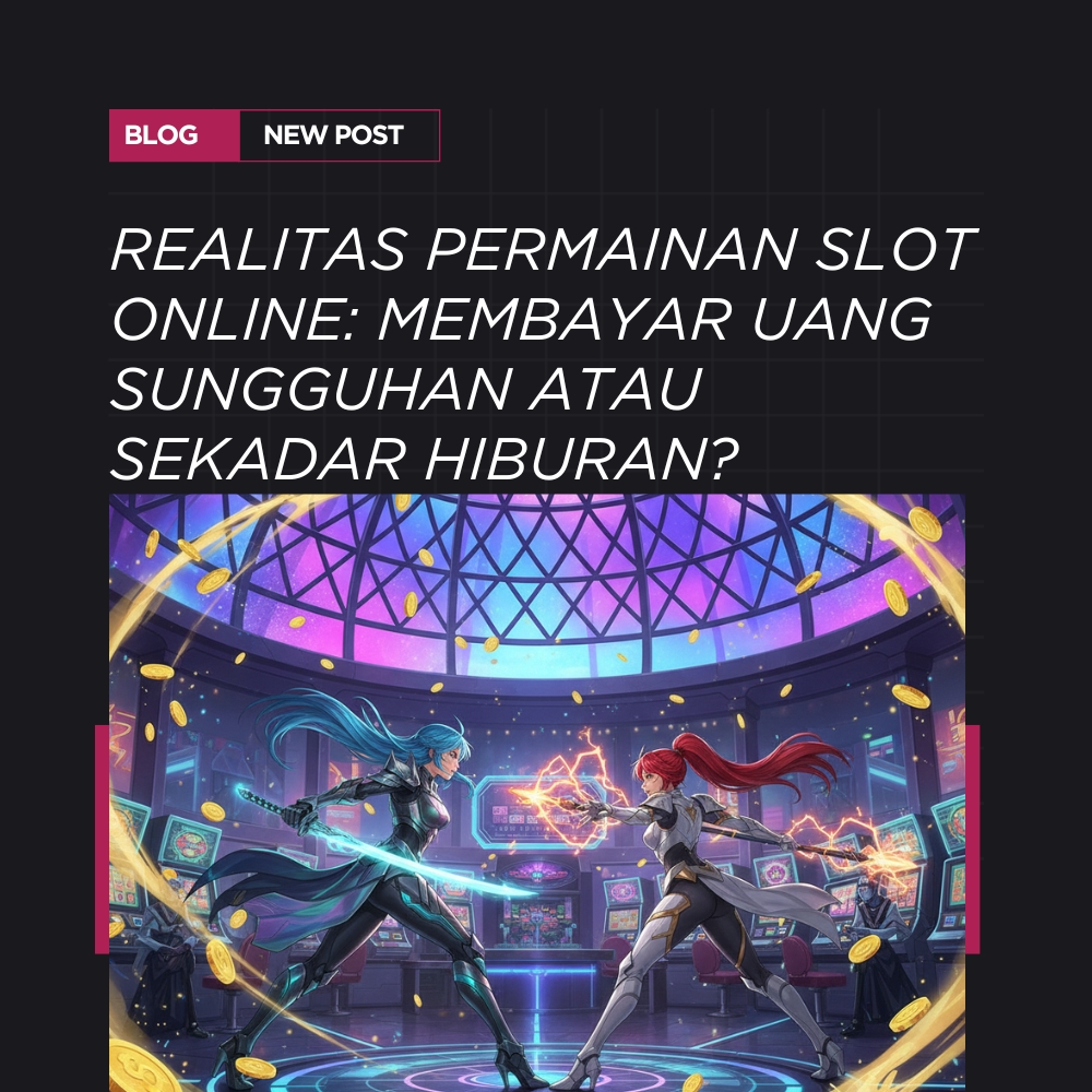 Realitas Permainan Slot Online: Membayar Uang Sungguhan atau Sekadar Hiburan?